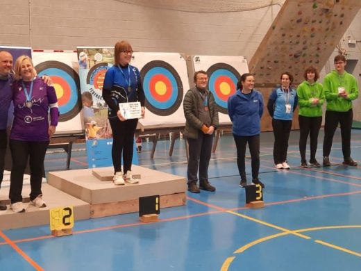 (Fotos) La menorquina Ana María Llabrés bate un récord en el I Trofeo Balear de Arco y Salud