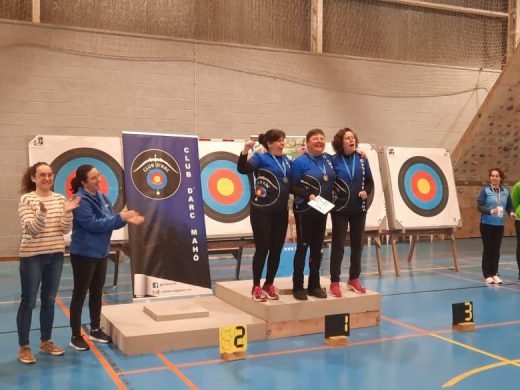 (Fotos) La menorquina Ana María Llabrés bate un récord en el I Trofeo Balear de Arco y Salud