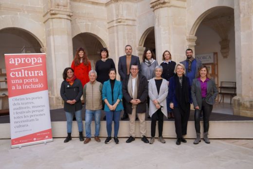 Acto de presentación del proyecto en Menorca