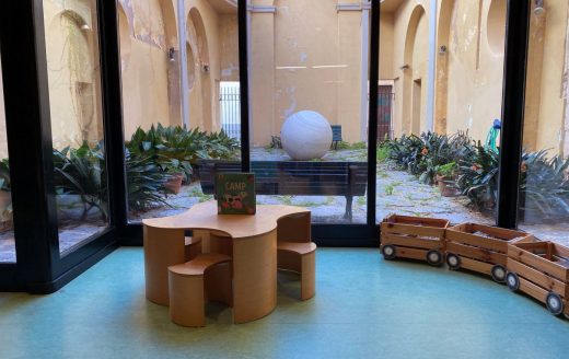 Zona infantil en la Biblioteca de Ciutadella