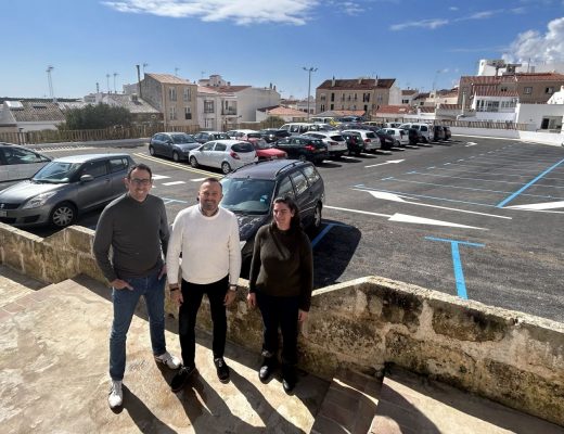 Alaior ja compta amb un nou aparcament bé al centre del poble-min