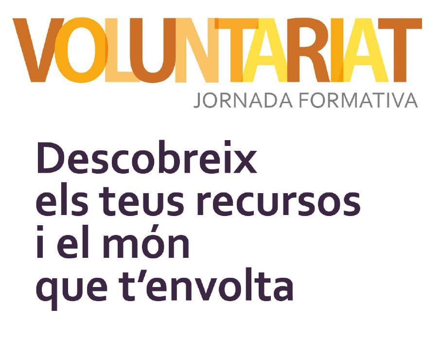 Cartel de la Jornada de Voluntariado