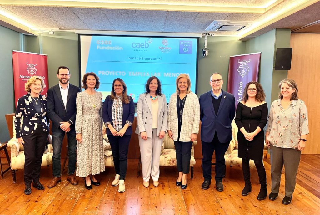 El proyecto, financiado con fondos europeos, se ha presentado este martes en el Ateneo de Maó