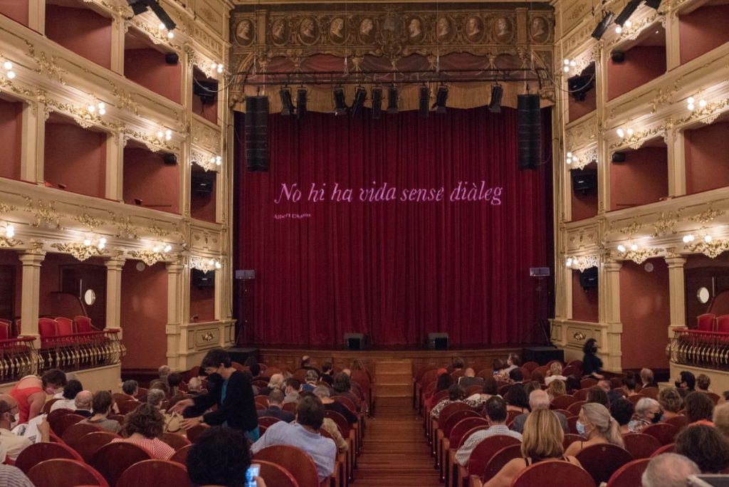 Imagen de la Gala de 2021 en el Teatro Principal de Maó (Foto: David Arquimbau Sintes)