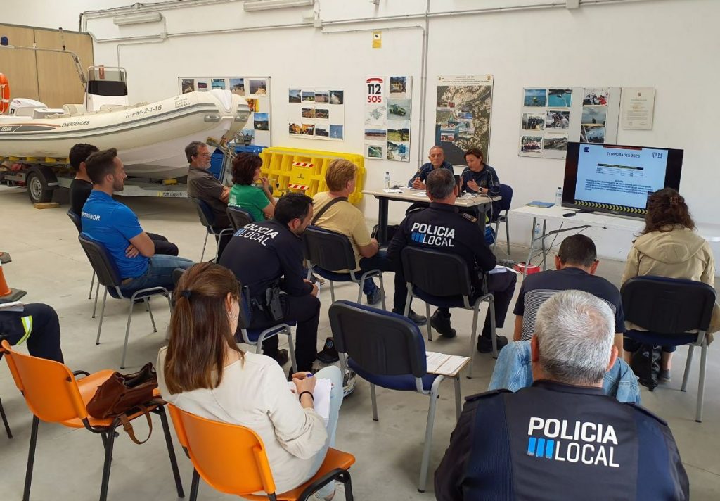 Reunión mantenida esta mañana en Es Mercadal