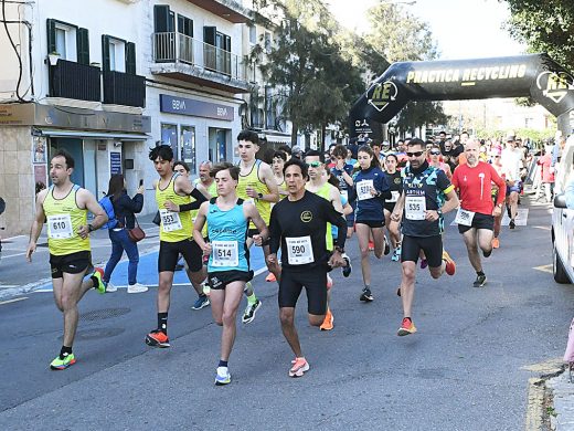 Antonio Saavedra y Marta Obrador reinan en el Corre-Mô de 10 kilómetros