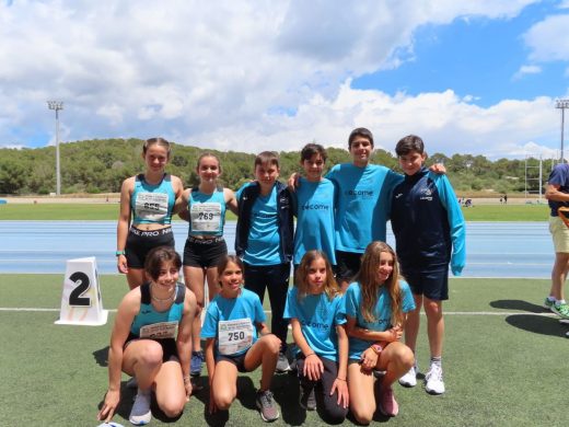 Deportistas de Cecome Menorca Atletisme