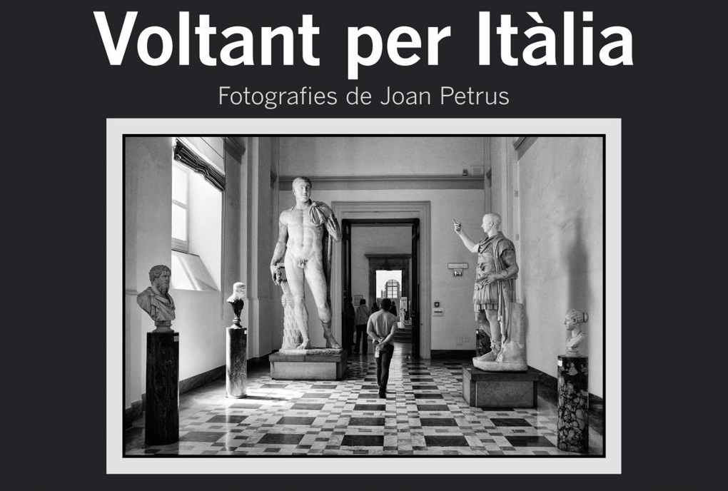 Cartel de la exposición 'Voltant per Itàlia'