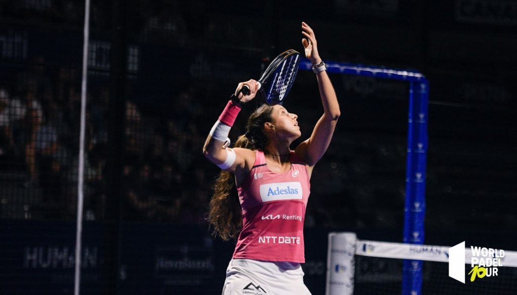 Gemma Triay en una imagen del World Padel Tour