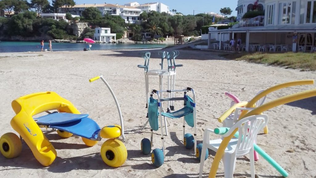 Playa Adaptada en Ciutadella