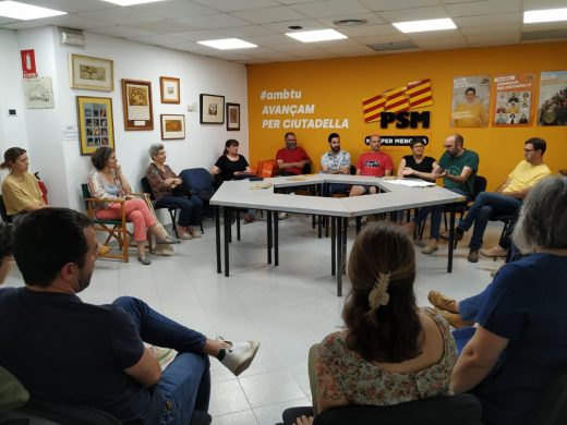 Reunión de la Asamblea de PSM Més per Menorca
