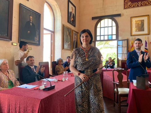 Juana Mari Pons fue elegida alcaldesa el pasado sábado