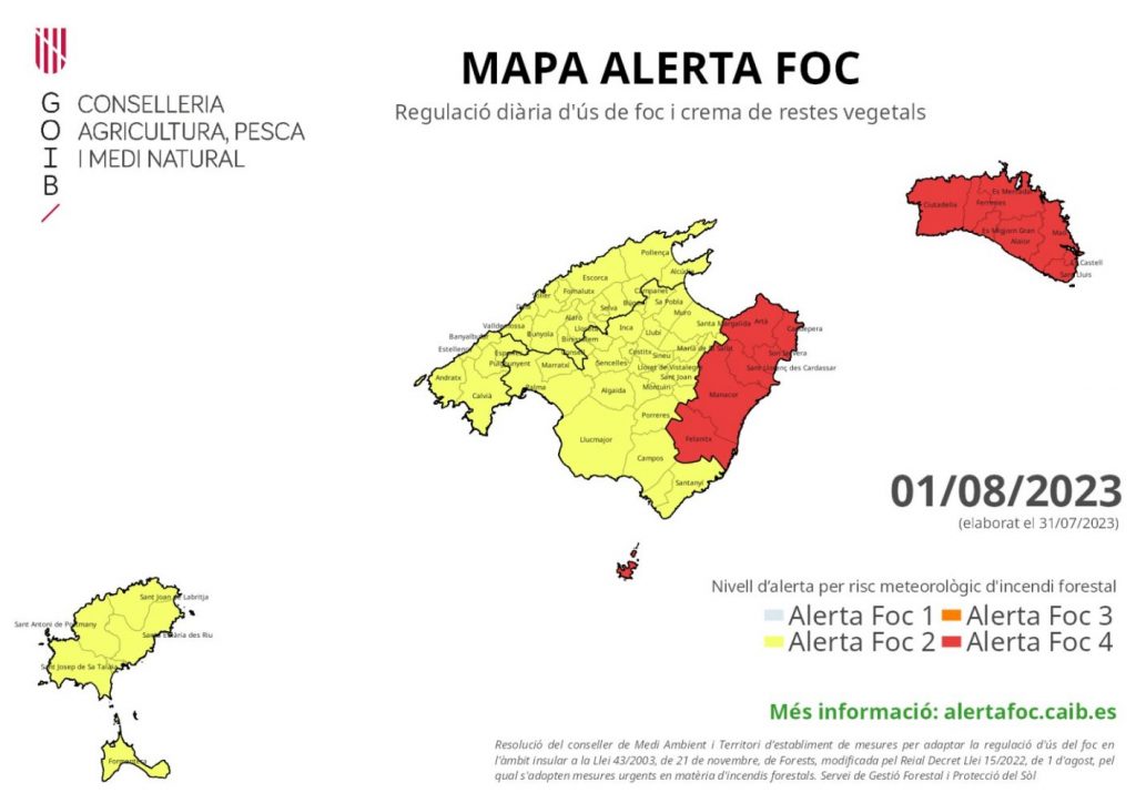 Mapa de riesgo.