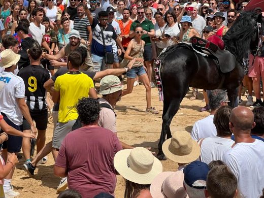 (Fotos y vídeos) Fornells vota fiesta