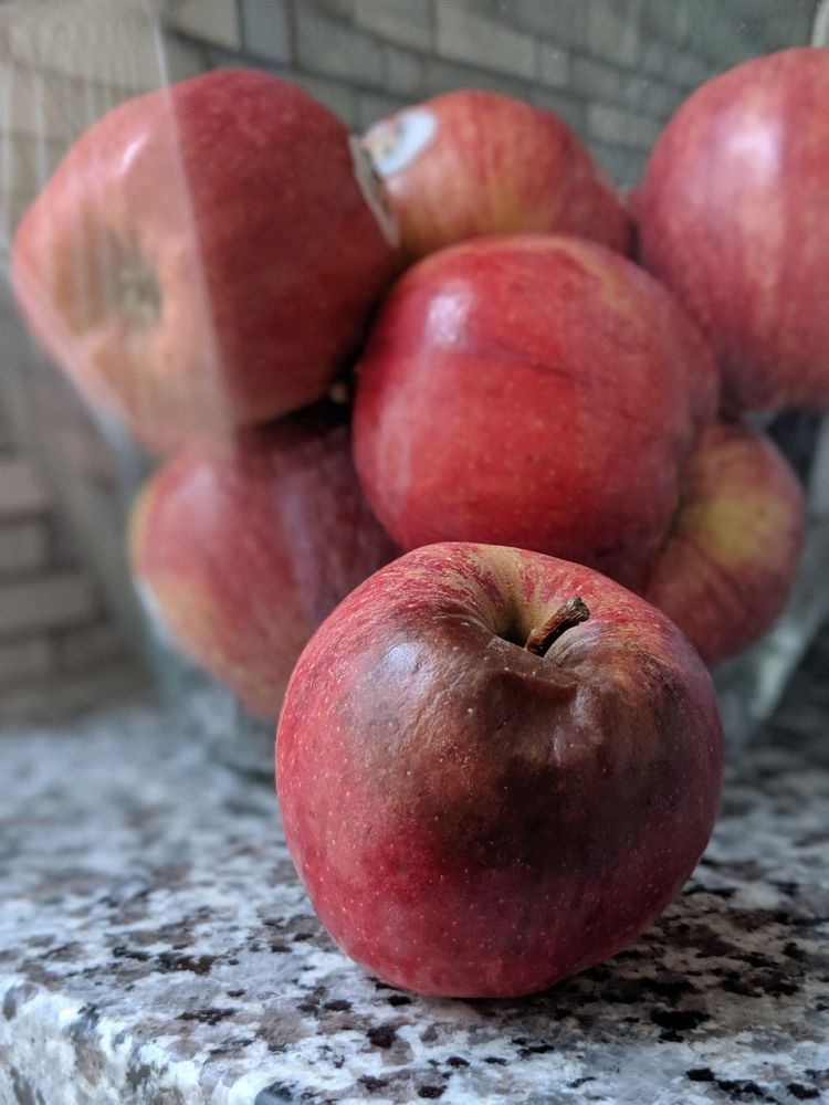 Manzana sospechosa