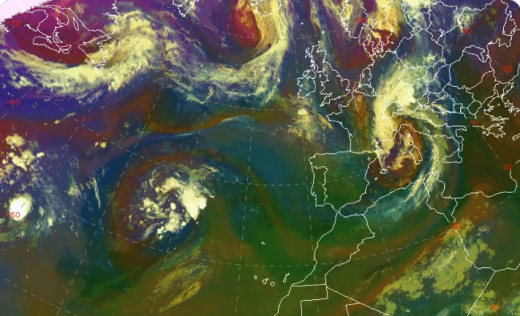 Gráfico de la AEMET.