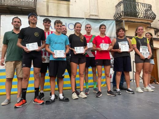 (Fotos) Ayyoub Boulfoul gana al sprint en Alaior mientras Maria Pallicer domina a placer