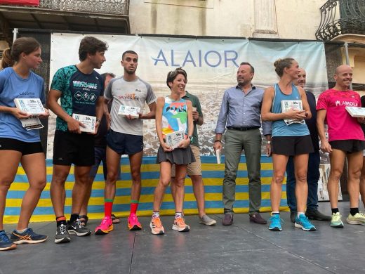 (Fotos) Ayyoub Boulfoul gana al sprint en Alaior mientras Maria Pallicer domina a placer