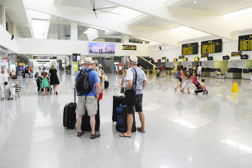 España recibió más de 10,3 millones de pasajeros procedentes de aeropuertos internacionales en julio