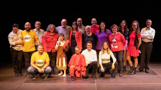 El grupo de teatro celebró en 2022 su veinte aniversario (Foto: Ayuntamiento de Sant Lluís)