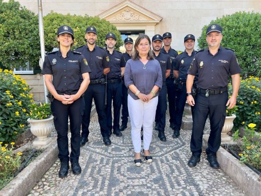 A la presentación de los nuevos agentes han acudido representantes de alto rango de la Policía Nacional de Menorca