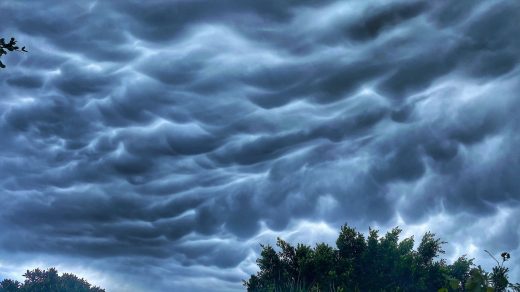 Imagen del cielo captado desde el Lloc de Menorca (Foto: Meteo Menorca)
