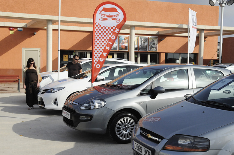 Coches de ocasión.