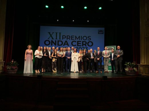 Imagen de la entrega de premios de la gala (Foto: Antxon Castresana)