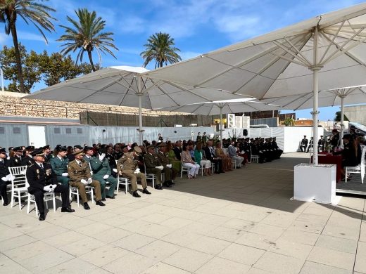 (Fotos y vídeos) La Policía Nacional celebra su patrón con un emotivo acto en el Club Marítimo