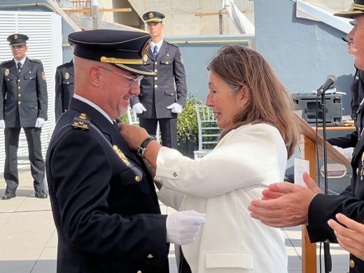 (Fotos y vídeos) La Policía Nacional celebra su patrón con un emotivo acto en el Club Marítimo