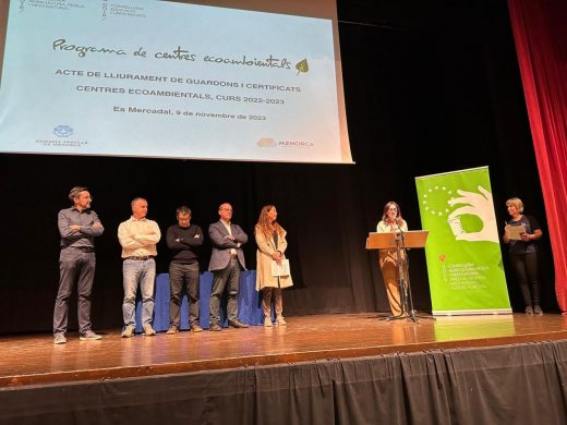 (Fotos) Menorca celebra el compromiso ambiental con 15 escuelas premiadas por proyectos sostenibles