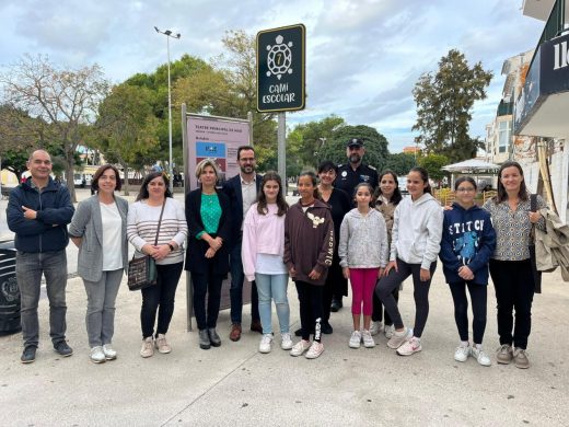 El proyecto Camins Escolars ha alcanzando un total de siete caminos diseñados para la ida y vuelta a las aulas