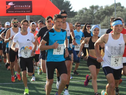 Enric Pons y Katty Holguin dominan la carrera contra la violencia machista de Sant Lluís