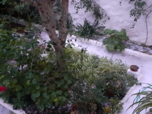 (Fotos) Tormenta y granizo azotan Menorca: Maó registra fuertes lluvias e inundaciones