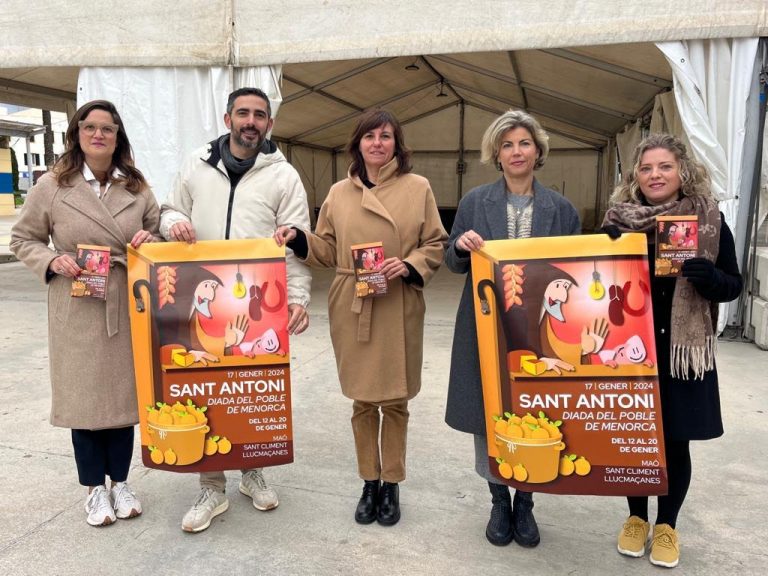 Maó anuncia el programa de las festividades de Sant Antoni 2024