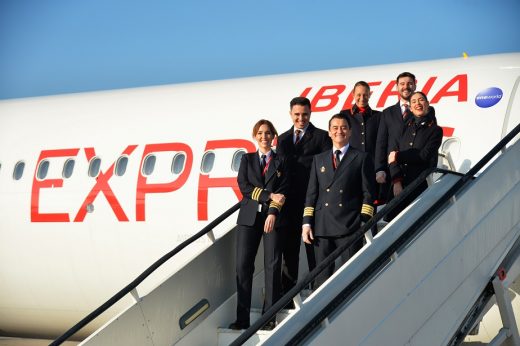 Imagen promocional de Iberia Express.
