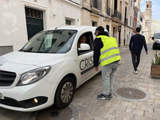 (Fotos) Maó despliega una campaña informativa sobre la nueva fase de pacificación del centro