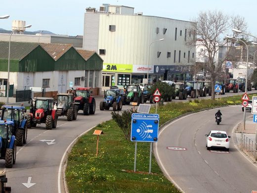 (Fotos) El campo menorquín se moviliza: así ha sido la ‘tractorada’