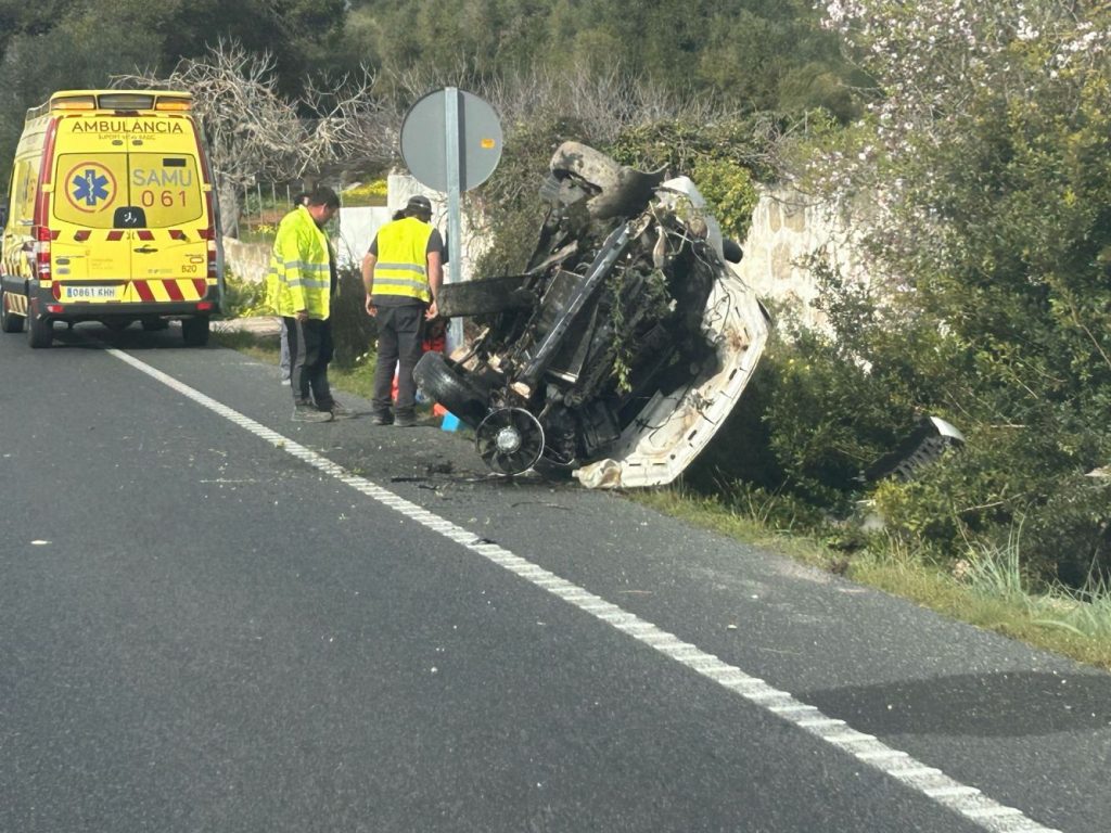 Los heridos han sido trasladados al Hospital Mateu Orfila