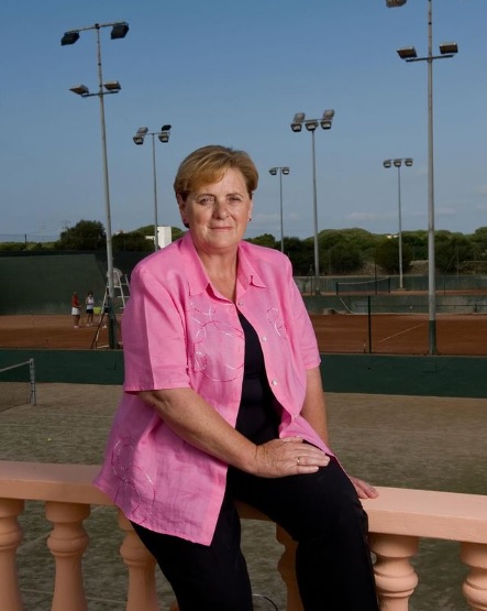 Elsa Pons en una imagen de Instagran del Club de Tenis Alayor