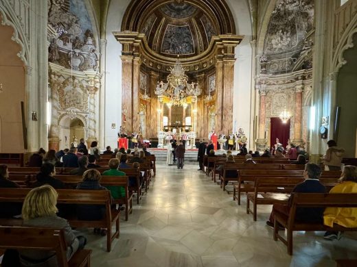 (Fotos) La iglesia de Santa Maria ofrece un adelanto del “Devallament”