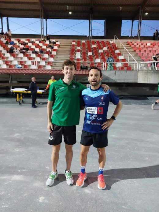 Nico Vila y José Fernández en Gijón