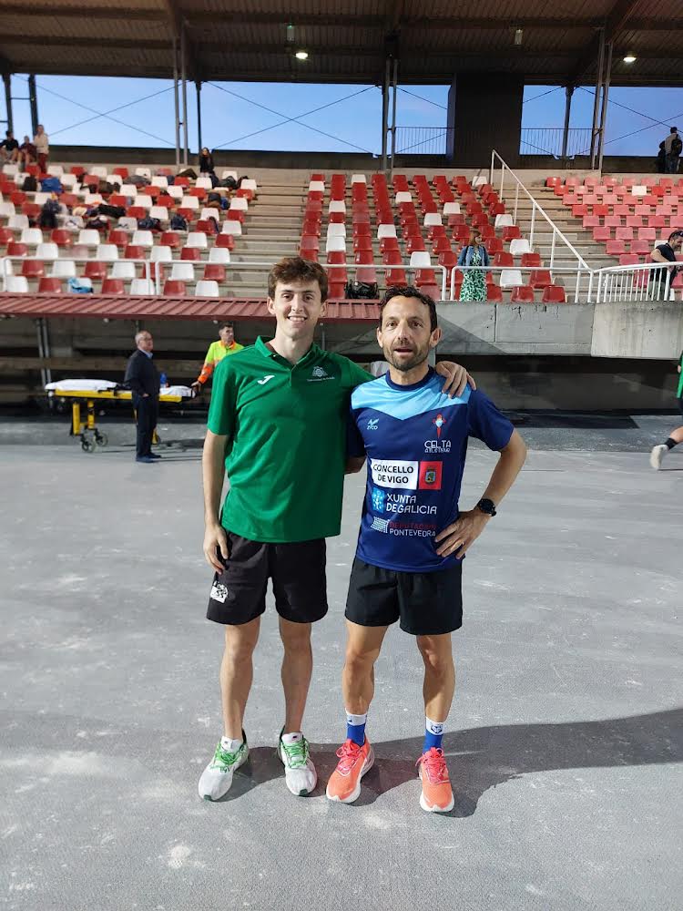 Nico Vila y José Fernández en Gijón