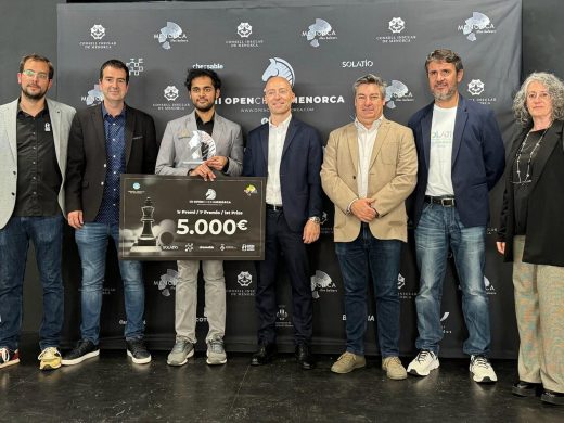 Arjun Erigaisi se lleva el III Open Chess Menorca