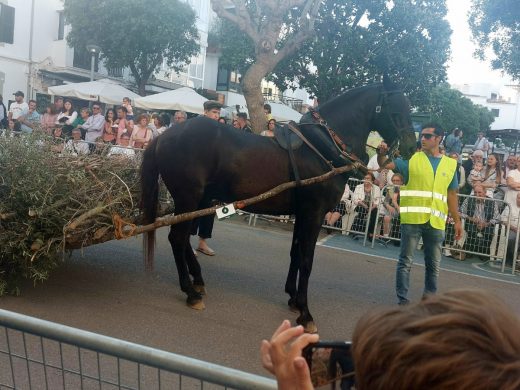 Ferreries estrena su nueva feria del campo con un desfile