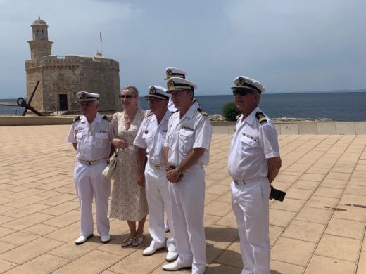 (Fotos) EEUU busca fecha fija para el homenaje al Almirante Farragut en Menorca