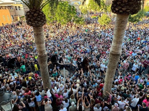 (Fotos) La colcada enfila hacia el Pla de Sant Joan