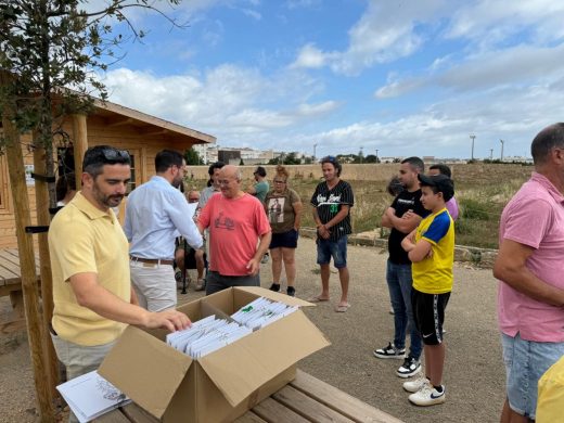 (Fotos) Entrega de 72 huertos urbanos en Camí den Guixó