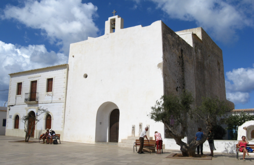 La iglesia de Sant Francesc de Formentera
