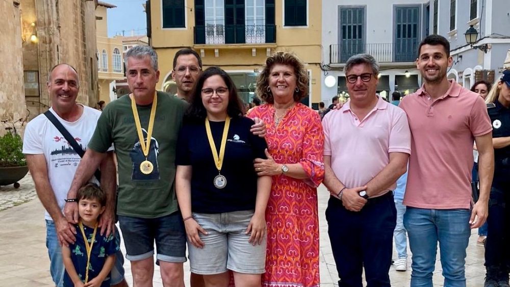 Campeones de la Categoría Absoluta (Foto: Delegación menorquina de Ajedrez)